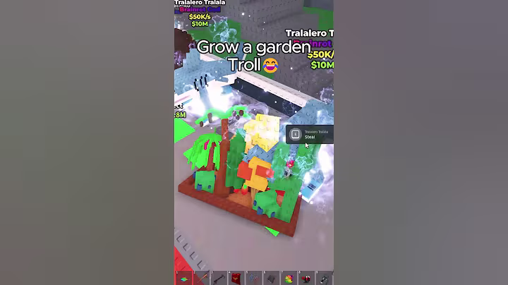 GROW A GARDEN TROLLL in Steal a Brainrot Roblox Update (No Script):Noob to Pro Guide #stealabrainrot