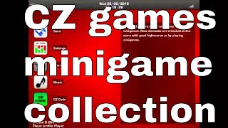 CZ games minigame collection - portable free game to download