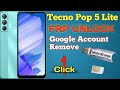 Tecno Pop 5 LTE( BD4) FRP Google Account Bypass With Cm2 | Tecno pop 5 lte frp bypass android 11 cm2