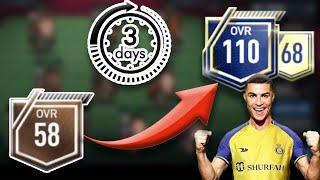 Can You Reach 110 OVR in 3 Days?? | NEW F2P ACCOUNT | Fifa Mobile 22
