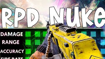 First Ranked NUKE!! With The Best RPD Gunsmith in COD Mobile Season 10