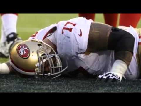 49ERS MIKE LUPATI & NAVORRO BOWMAN Suffer Injuries During NFC Championship Game (1/19/14)