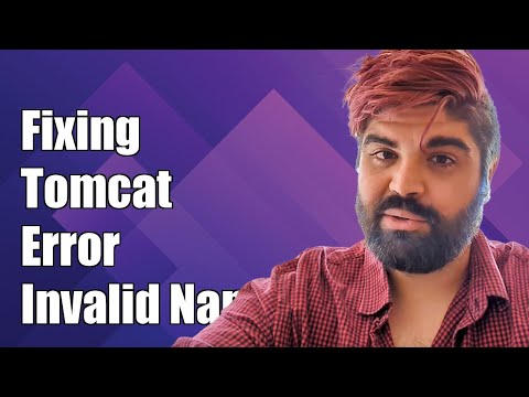 Fixing Tomcat Error: