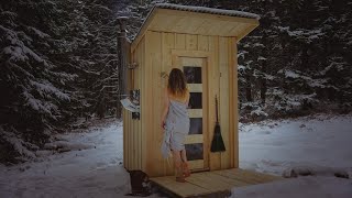 How to build a LUXURIOUS sauna without carpentry experience in 30 days