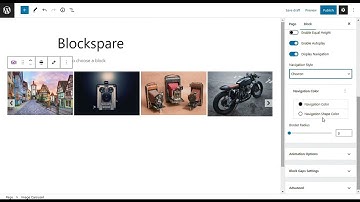 How to insert and design Image Carousel Block in Gutenberg Editor?