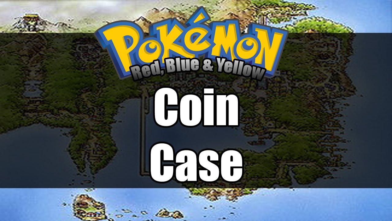 Pokemon Red/Blue/Yellow Where to get Coin Case YouTube