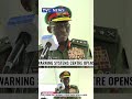 Gen. Irabor Speaks on Warning Systems Centre Opens in Lagos State