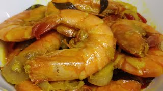 Udang Kunyit Berkuah | Resepi Mudah | Sedap | Sesekali Kena Cuba
