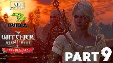 THE WITCHER 3 Next Gen Upgrade Gameplay Walkthrough Part 9 FULL GAME [4K 60FPS PC] - No Commentary