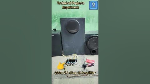 2.1 Class D Amplifier Board | 200w Amplifier | Class D Amplifier | TPA3116D2