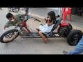 Homemade Invention &#39;Spider 3 wheel Motorcycle