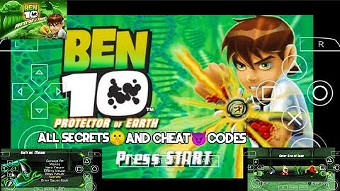 Ben 10 Protector Of Earth All SECRET CODES/CHEAT CODES. Last Part In Hindi.