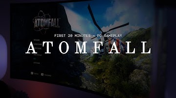 First 20 Minutes of ATOMFALL! - Ultrawide PC Gameplay (MAX Settings)
