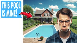 Neighbor Gets Sued And Ordered To Pay Damages For Building A Pool On My Farm Without Permission!