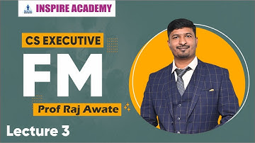 CS executive / FMSM Lecture 3 | intro and calci trici | For June 22/dec 22