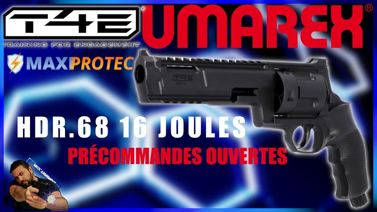 Gamme T4E umarex, arme de défense du domicile : HDR50, HDP50