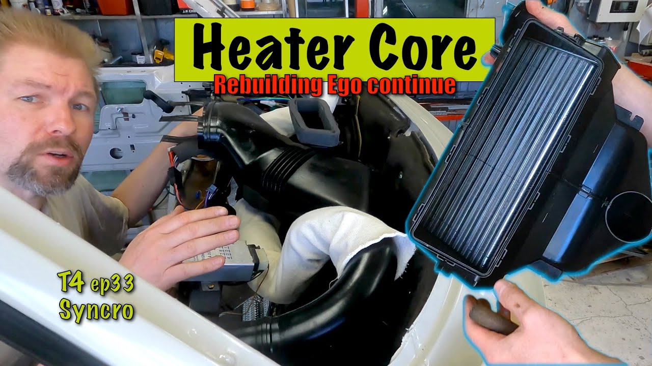 Установка радиатора отопителя на мой VW T4 Syncro | Я вернулся, чтобы переделать свой Ego 🔧👋🏻🤠