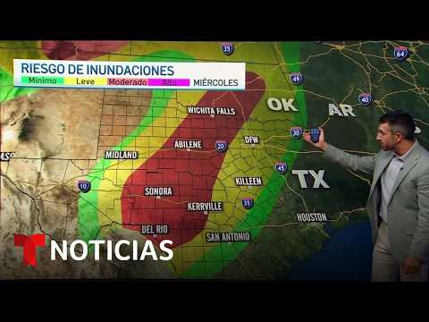 La humedad de Polo avanza hacia Nuevo Mexico, donde hay avisos de inundaciones repentinas