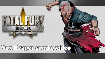 FATAL FURY CotW: Vox Reaper combo video