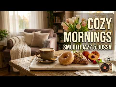 Cozy Living Harmony ☕ Calm Smooth Jazz and Bossa Nova for Cozy Morning Living Room Moments