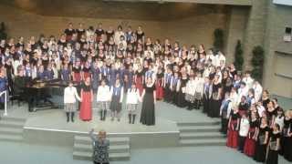 Video thumbnail of "One Voice by Ruth Moody - Massed Choirs"