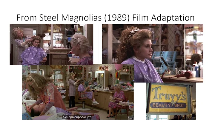 Eleanor Hoffman Scenic Design for Steel Magnolias