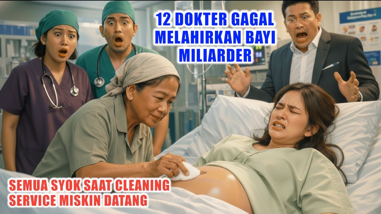 12 DOKTER GAGAL LAHIRKAN BAYI MILIARDER SAMPAI CLEANING SERVICE MISKIN DATANG DAN KEJUTKAN SEMUA