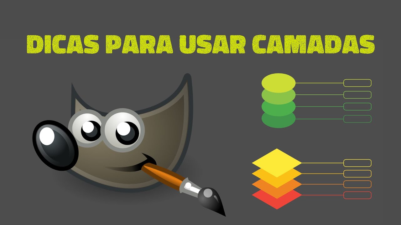 Gimp - Dicas Para Usar Camadas