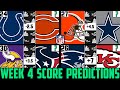 NFL Week 4 Picks ATS 2019 - YouTube