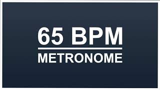 metronome 65 bpm