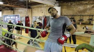 Daniel Sandoval,  media training, #PBConNBC Chicago #boxing