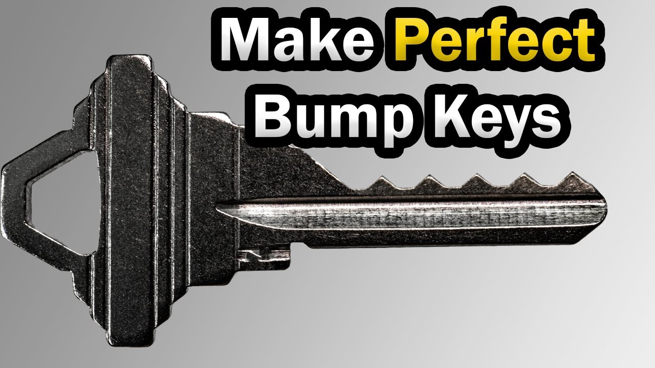 How To Cut A Bump Key