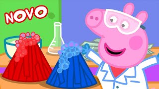 Peppa Pig Português Brasil | O Projeto de Ciências | NOVO Contos da Peppa Pig