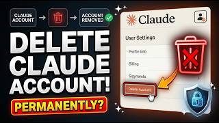 Details How to Delete Your Claude Account Permanently | Step by Step for Beginners (2026) | Learn AI Tools News