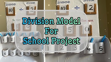 Division Working Model DIY | Grade 3 Maths Introduction to Division | Exhibition Idea