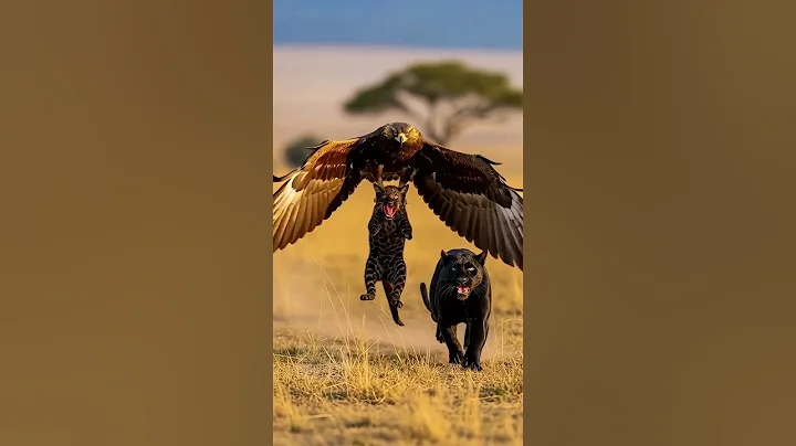 Eagle Messed with the WRONG CUB! 😱 | Mother's SAVAGE Takedown 🔥 #shorts