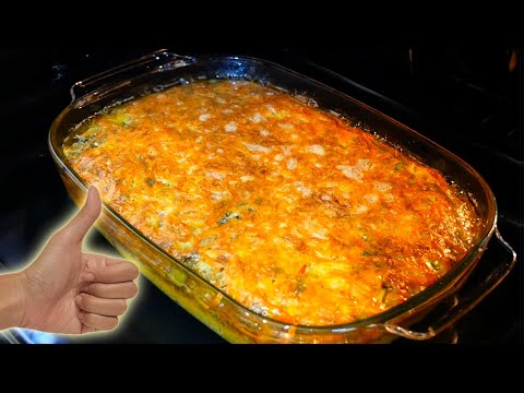 Овощная Запеканка в Духовке с Сыром! Просто овощи, но очень вкусно!