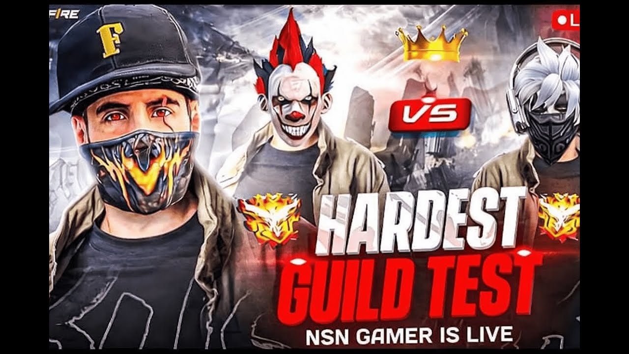 🔴 HARDEST GUILD TEST 🔥 | 1v2 / 1v3 Skills Check | NSN GAMER