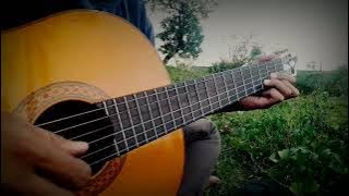 Instrumen Gitar cocok untuk back Ground puisi -petikan Gitar sedih menyentuh.