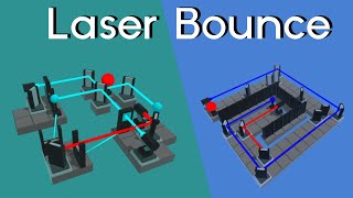 Laser Bounce - A Minimalist Laser Reflection Puzzle Game For Android screenshot 3