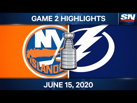 NHL Game Highlights | Islanders vs. Lightning, Game 2 - June 15, 2021