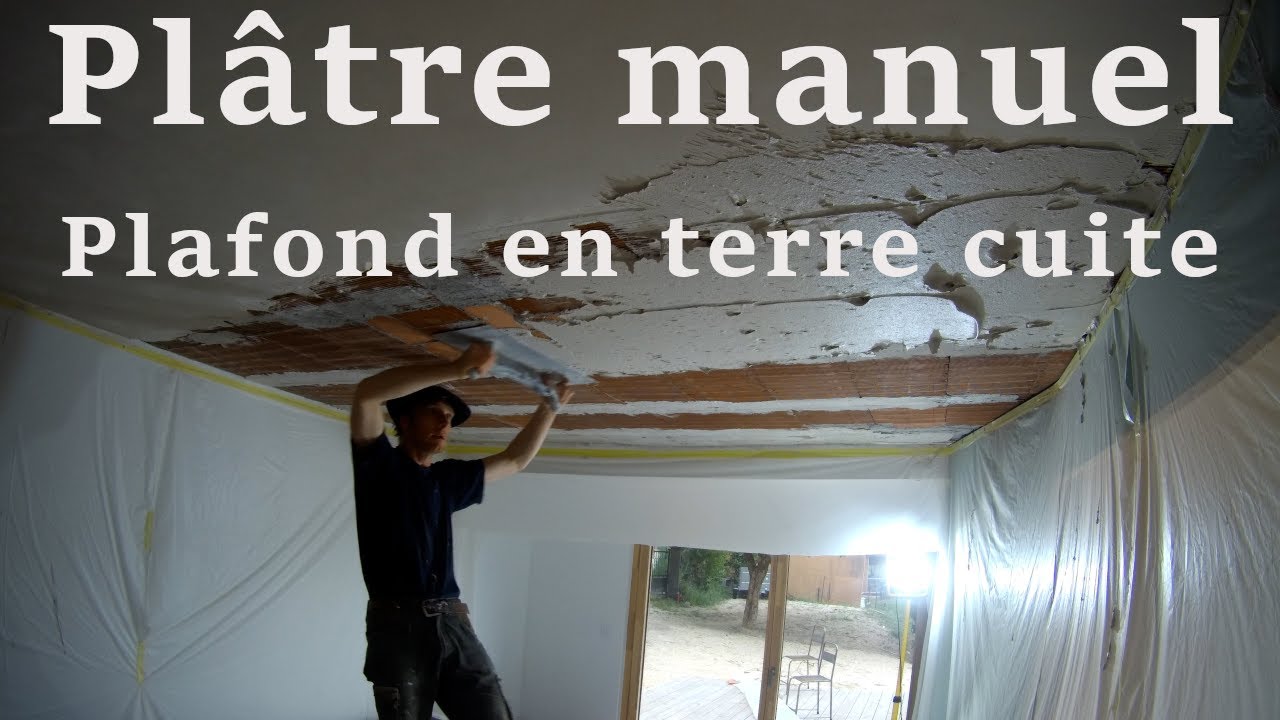 Plafond traditionnel en plâtre. - YouTube