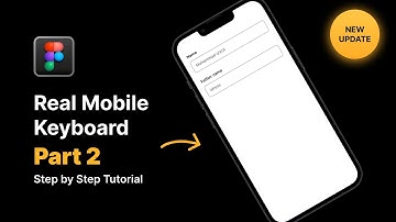 Create a Real Mobile Keyboard in Figma — Part 2 | Step-by-Step (New Update)