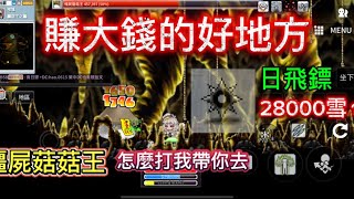 【MapleStory Artale 台服】打到日飛鏢 人生直接起飛！怎麼打殭屍菇菇王？帶你去！