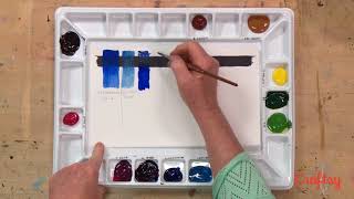 Watercolor Painting: Testing New Colors in Your Palette