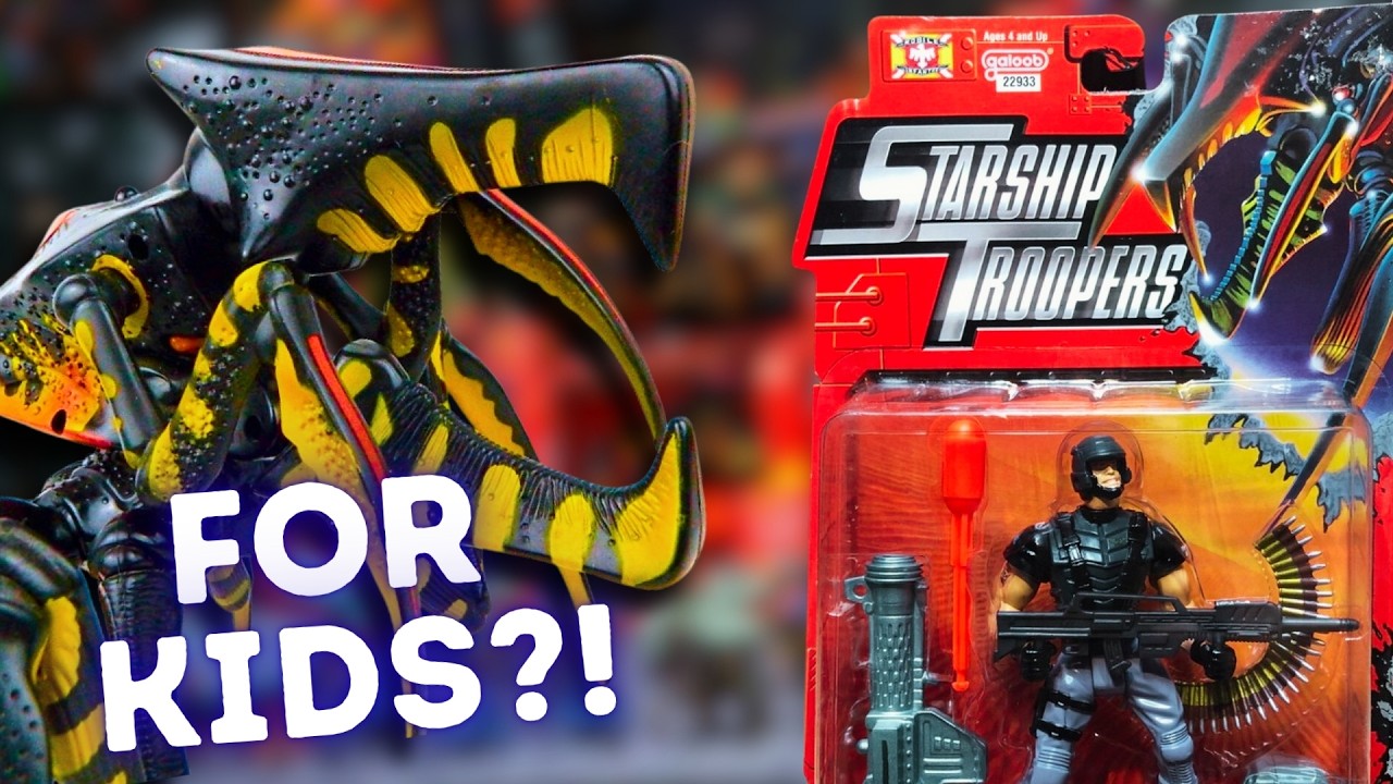 How Did These INSANE Starship Troopers Toys Ever Get Made for Kids