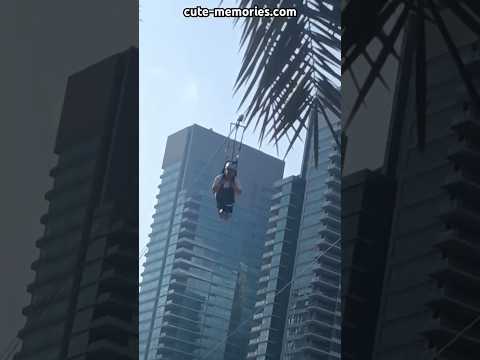 XDubai  ?? enjoying ride above marina walk.