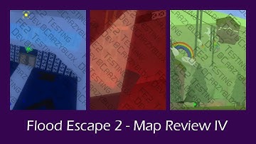 Flood Escape 2 - Map Review 4 [Factory Surge, The Pit, Under The Rainbow]