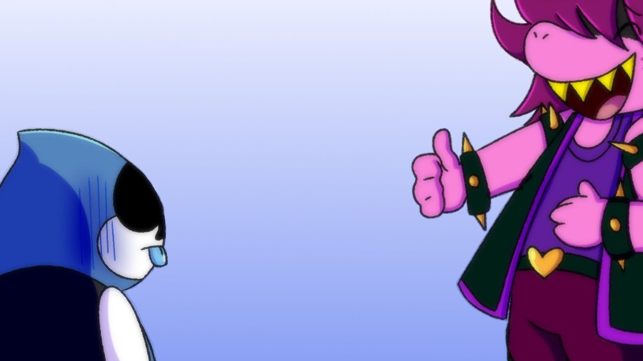 Lancer's Hair | Deltarune Comic Dub |