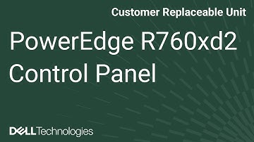 Dell PowerEdge R760xd2: Remove/Install Left Control Panel